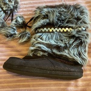 Candie’s Boot/ Slippers 😍🤎